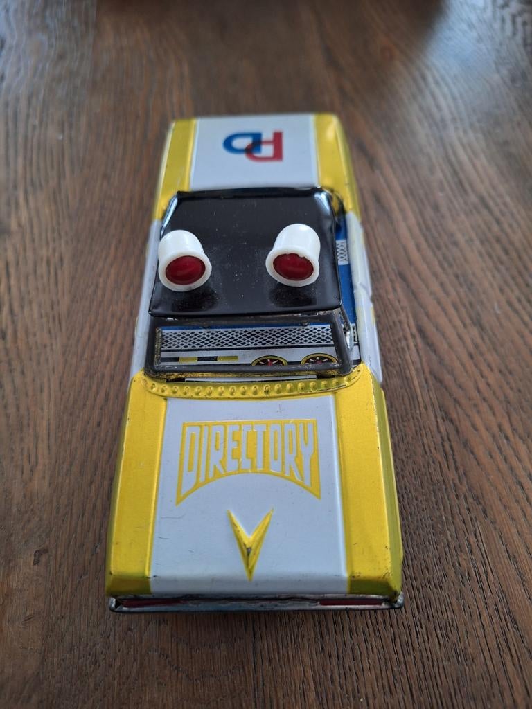 Blikken politieauto, Verzamelen, Ophalen of Verzenden, Zo goed als nieuw