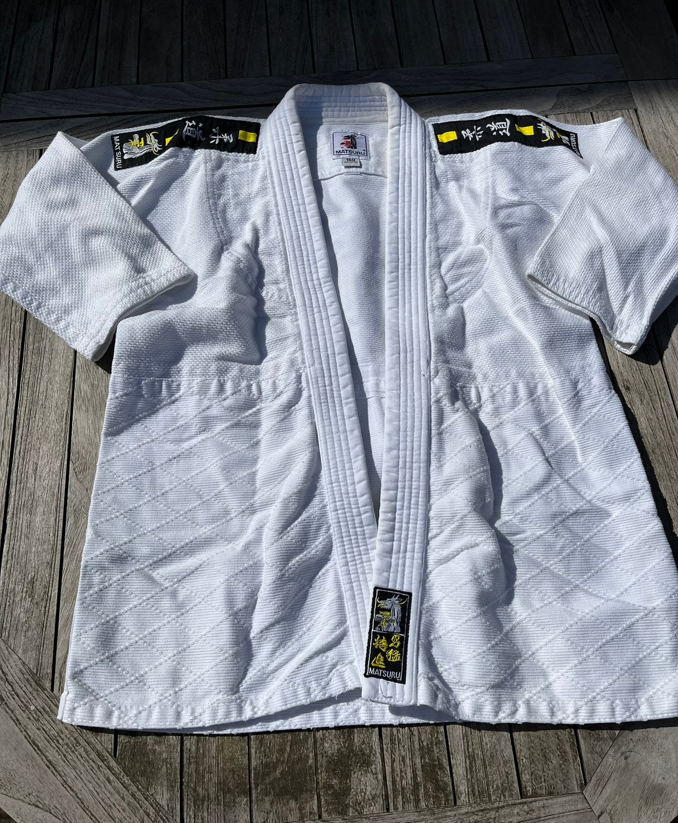 Judo jasje / Judogi maat 150, Sport en Fitness, Vechtsporten en Zelfverdediging, Maat XS of kleiner, Ophalen of Verzenden, Gebruikt