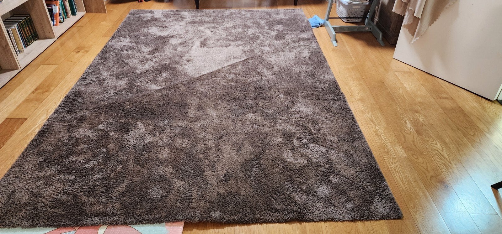 bruine tapijt, 200x290 cm, Huis en Inrichting, Ophalen, Gebruikt, 200 cm of meer, 200 cm of meer