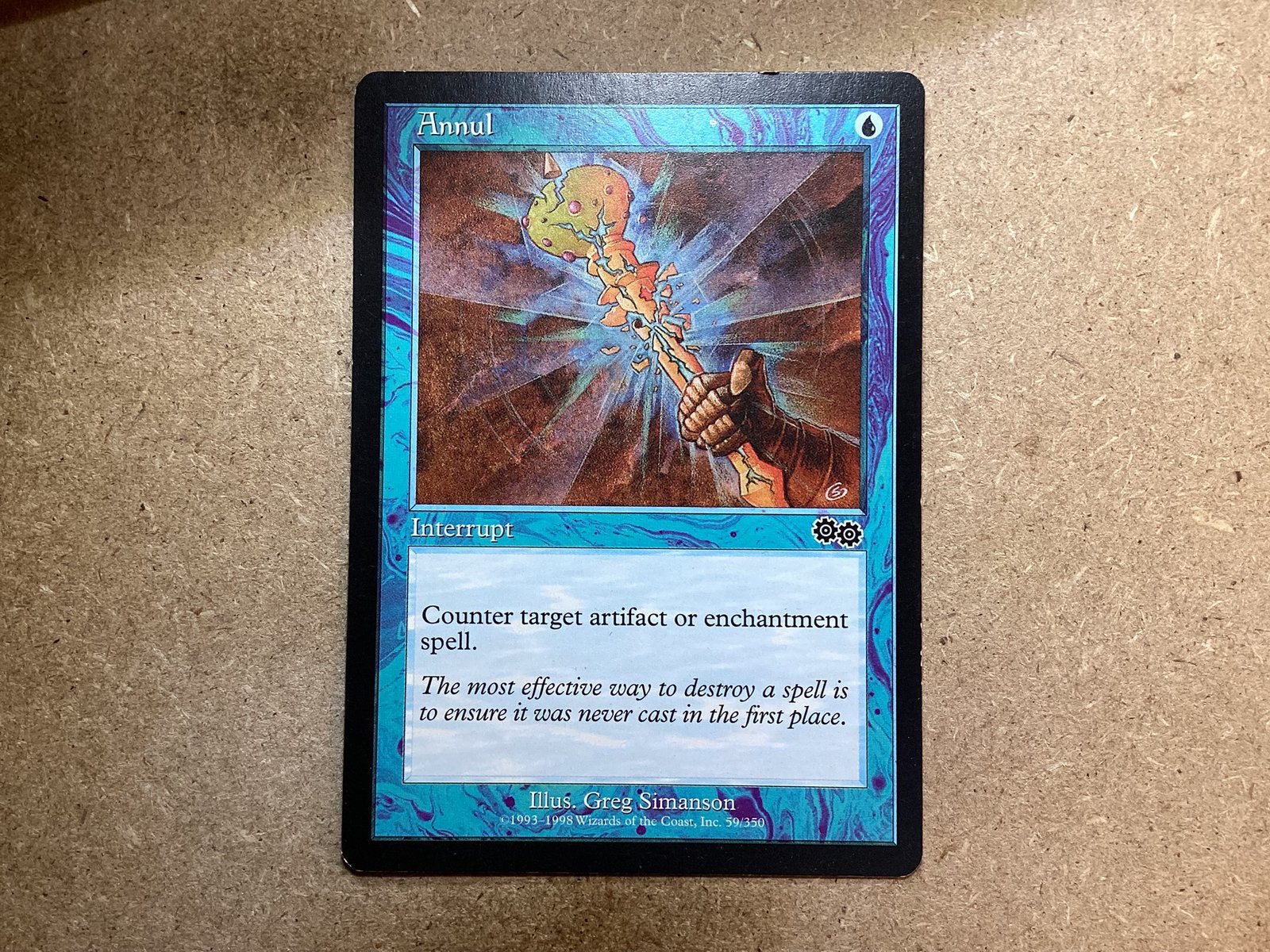 1x Annul [059/350] (Excellent), Ophalen of Verzenden, Zo goed als nieuw, Losse kaart