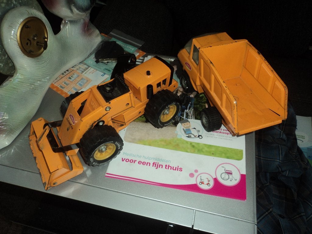 2 tonka auto, Ophalen
