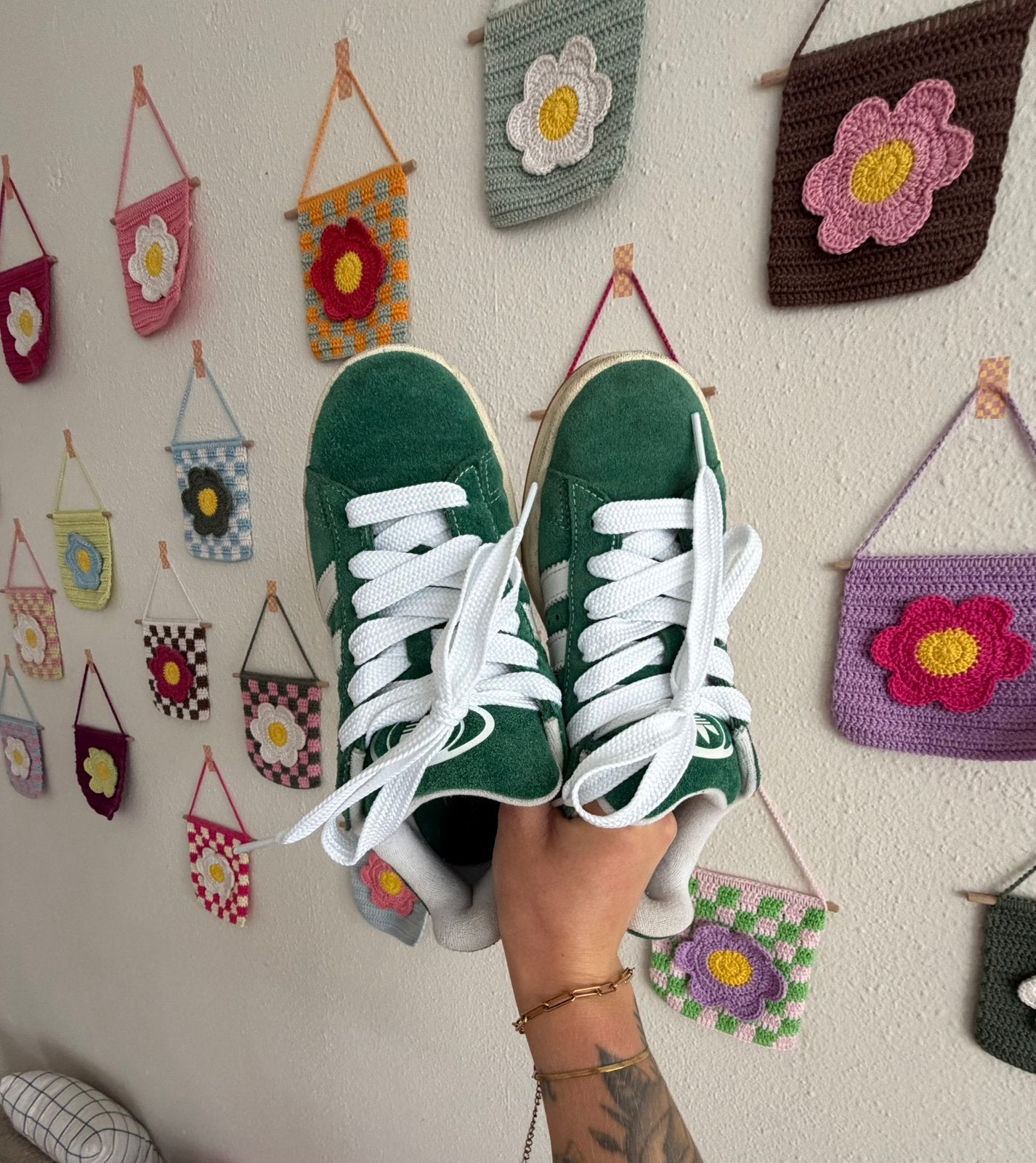 Groene Adidas campus, Kleding | Dames, Schoenen, Ophalen, Zo goed als nieuw, Groen, Sneakers of Gympen
