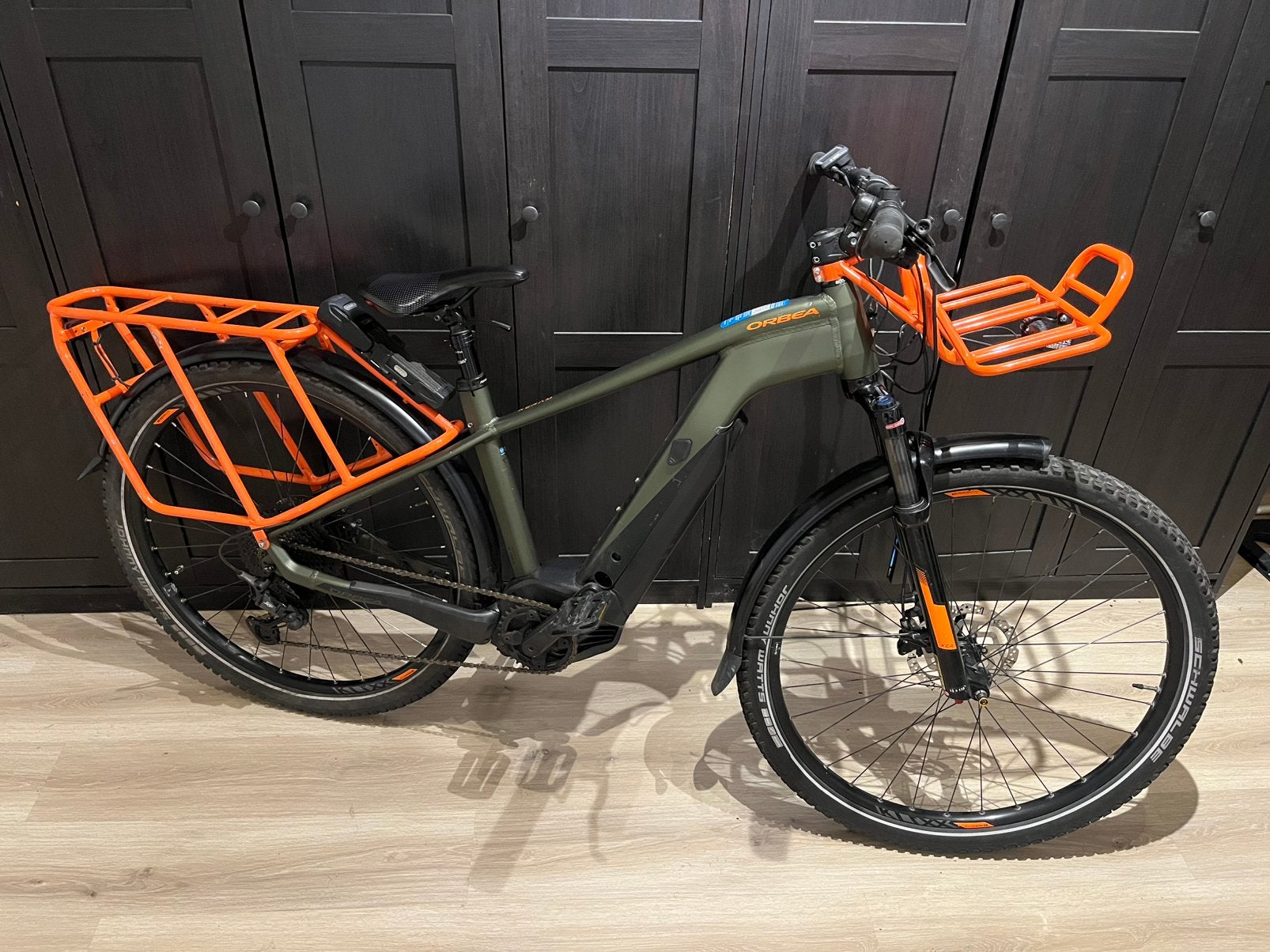 Orbea Keram 2022 ebike longtail, Zo goed als nieuw, 50 km per accu of meer, 55 tot 59 cm, Ophalen