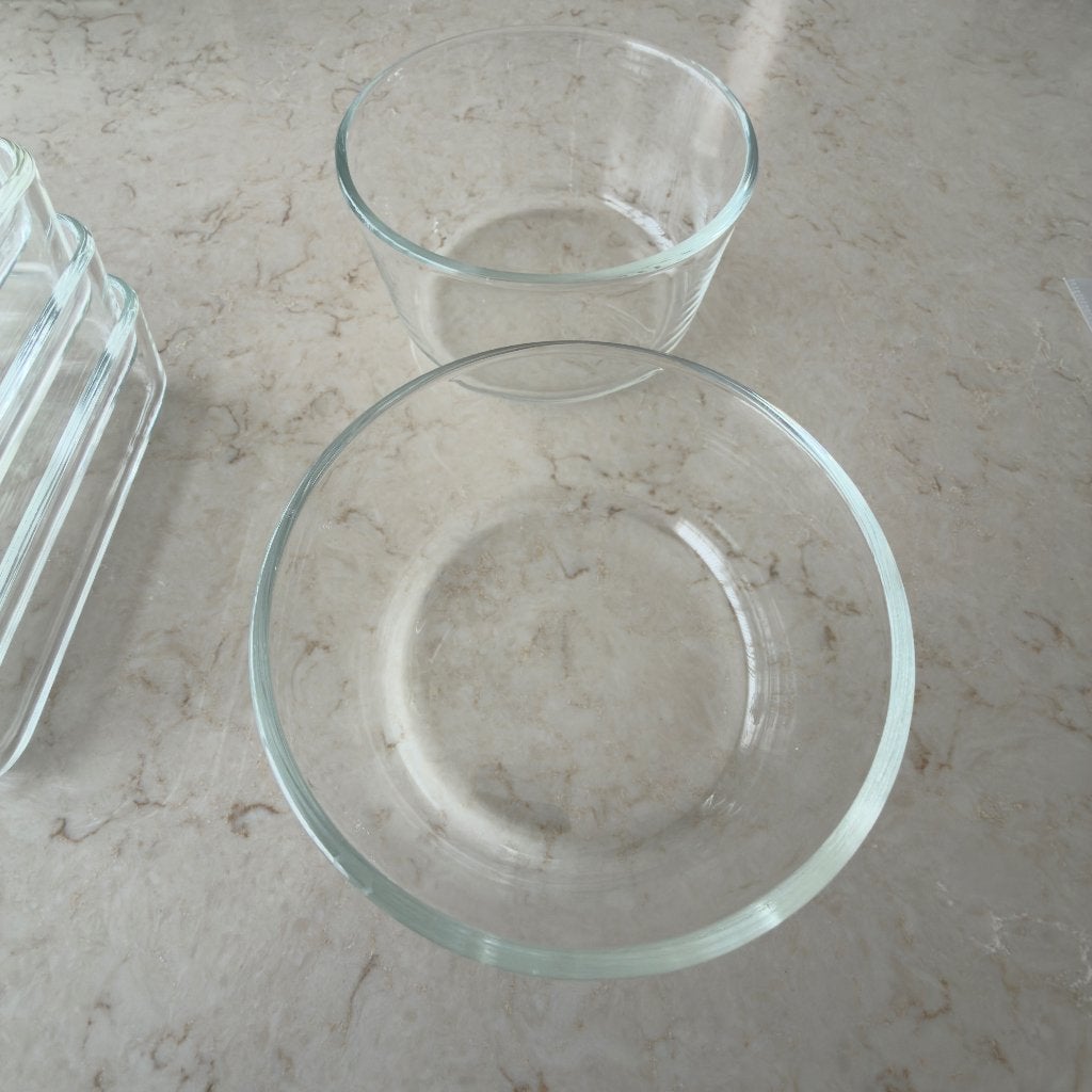 Zara Home borosilicaat glazen voorraaddozen set van 10 stuks, Ophalen, Zo goed als nieuw, Wit, Overige merken