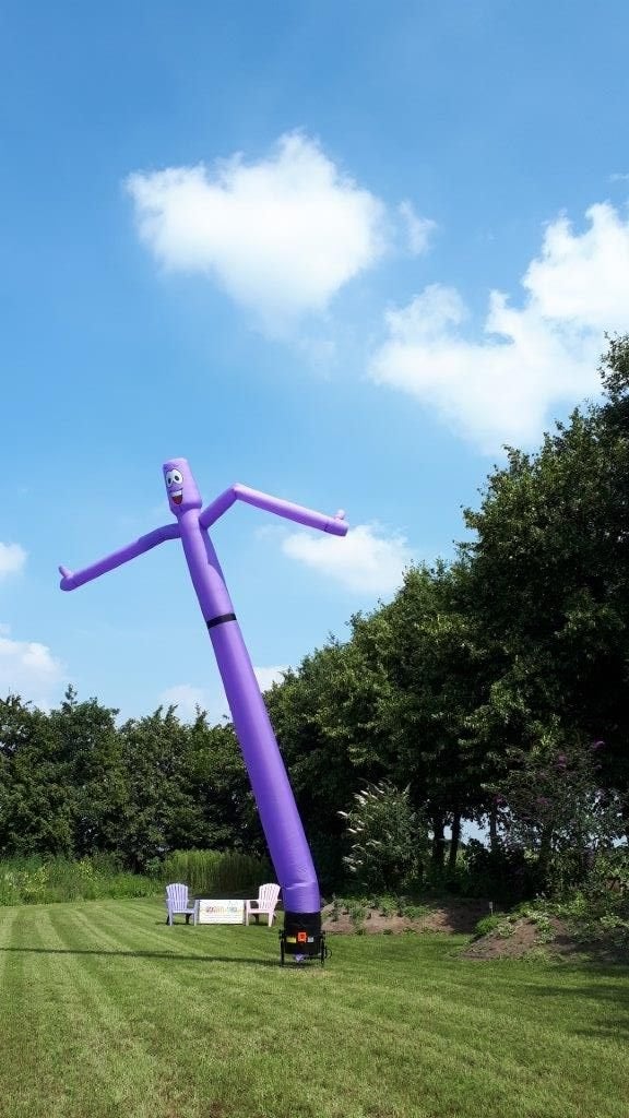 Skydancer Paars 6 meter van de Skytubes Shop, Ophalen of Verzenden, Nieuw, Versiering, Abraham of Sarah
