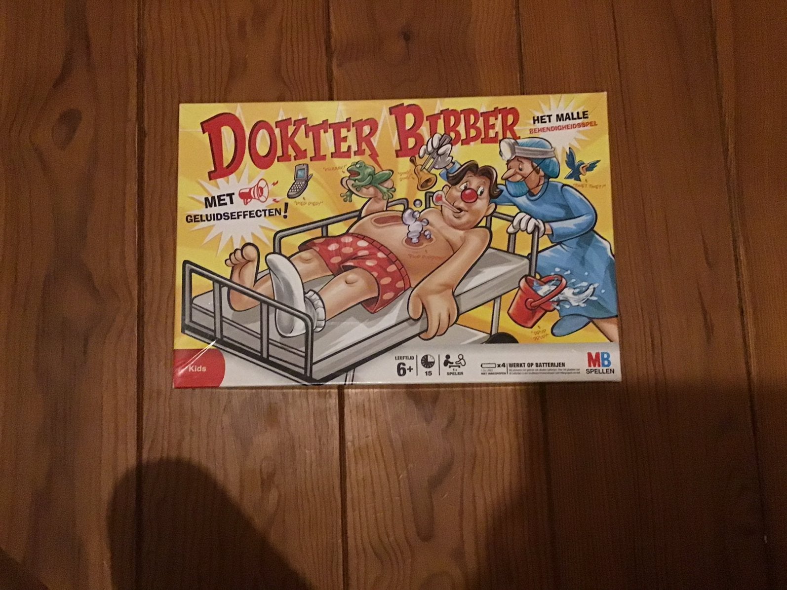 Dokter Bibber spel, Ophalen, Zo goed als nieuw