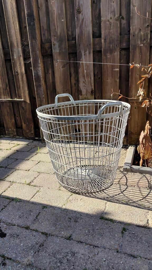 Grote Aardappel/ draadmand  originele, Tuin en Terras, Ophalen, Gebruikt, Minder dan 30 cm, Rond