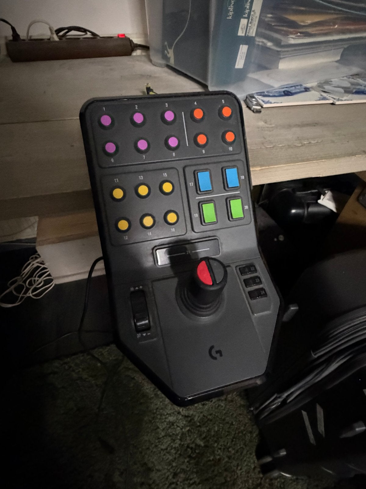 Logitech Saitek Sidepanel, Ophalen, 1 speler, Eén computer, Zo goed als nieuw