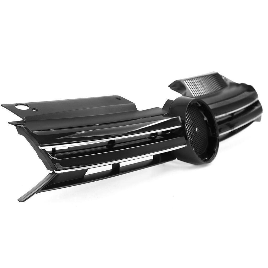Grill Glans Zwart Chrome Bies R20 Look Geschikt voor VW Golf, Verzenden, Automotive Parts, A.parts@hotmail.nl, Trasmolenlaan 12 3447 GZ Woerden