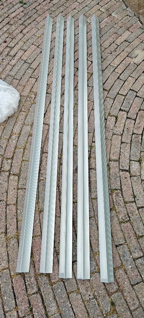 aluminium  daktrim 4,5/4,5, Ophalen, Overige typen, Nieuw, Minder dan 5 m²