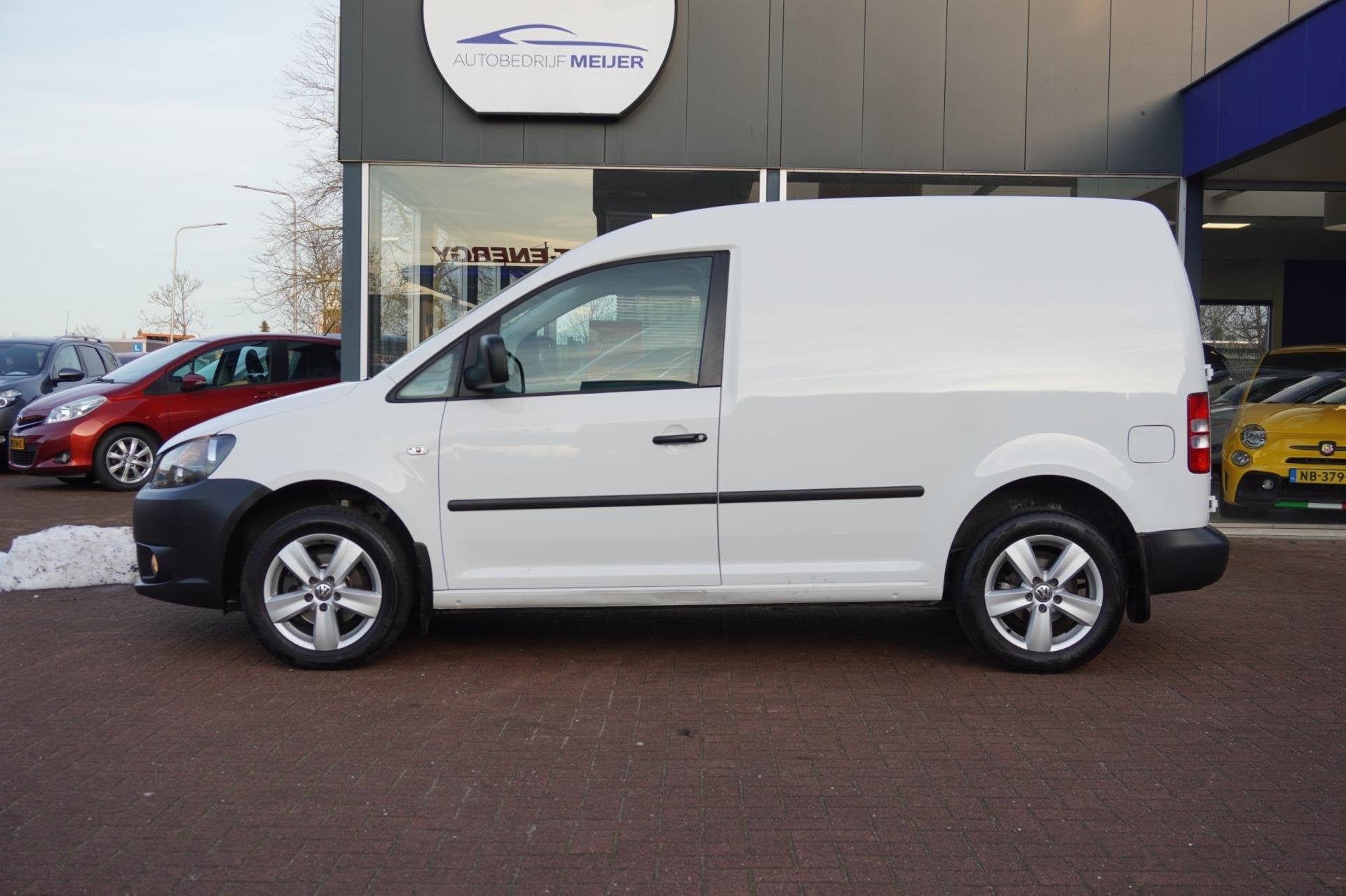 Volkswagen Caddy 1.6 TDI BMT | Airco | Elek. Pakket | LM vel, Auto's, Voorwielaandrijving, Euro 5, Stof, Gebruikt