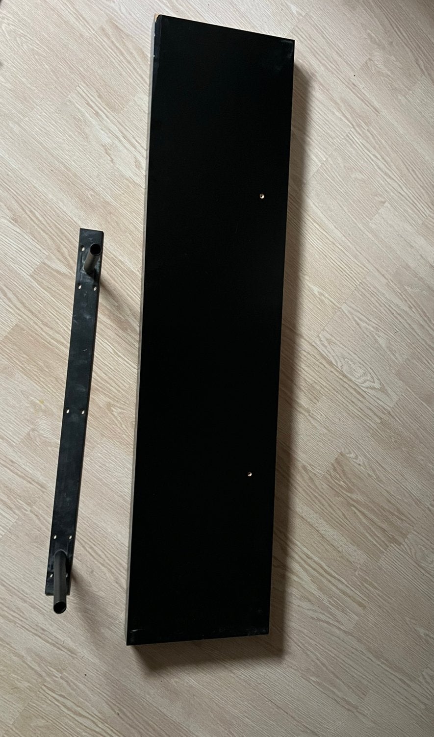 Wandplank zwart, Ophalen, Gebruikt