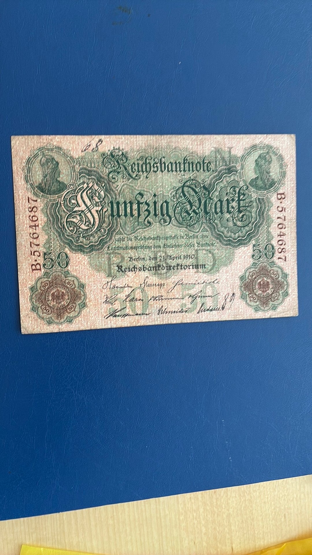 Duitsland 50 mark 1910, Ophalen of Verzenden, Duitsland