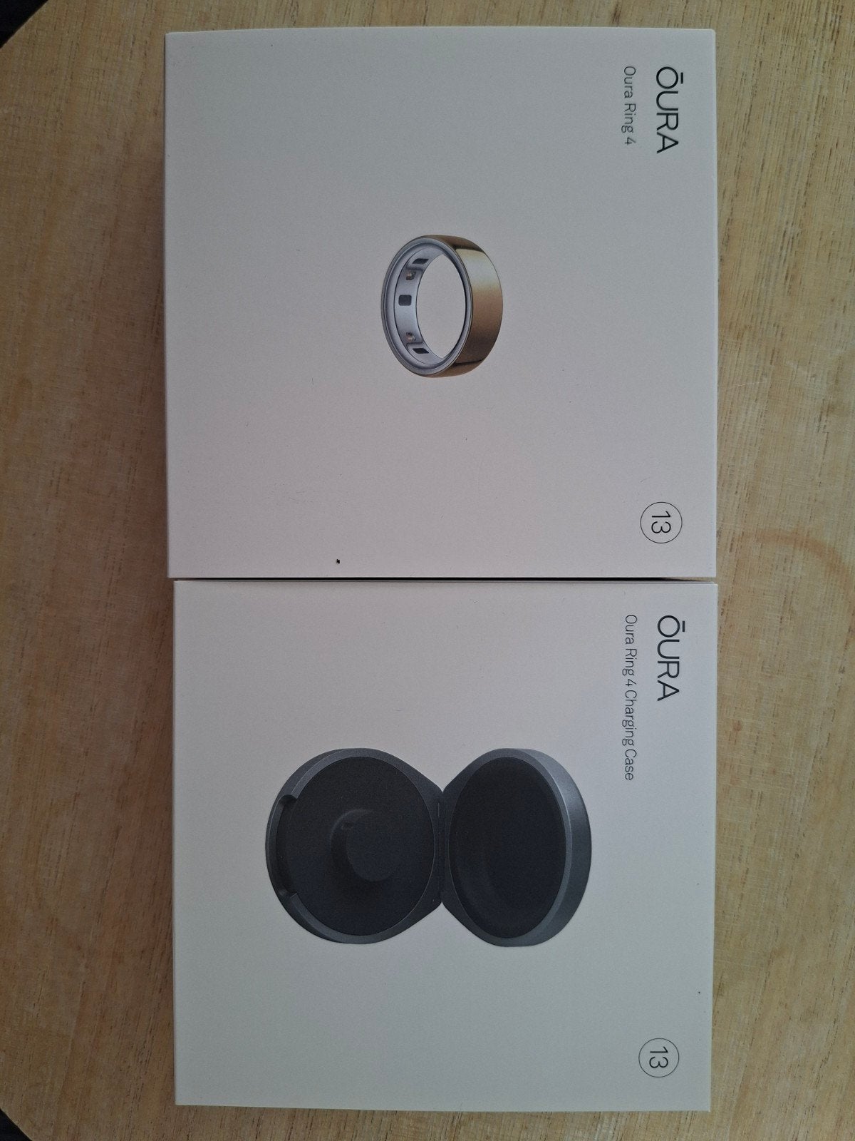 Oura Ring 4 met Oplaadcase - Maat 13, Sieraden, Tassen en Uiterlijk, Ophalen, Overige materialen, 20 of groter, Nieuw