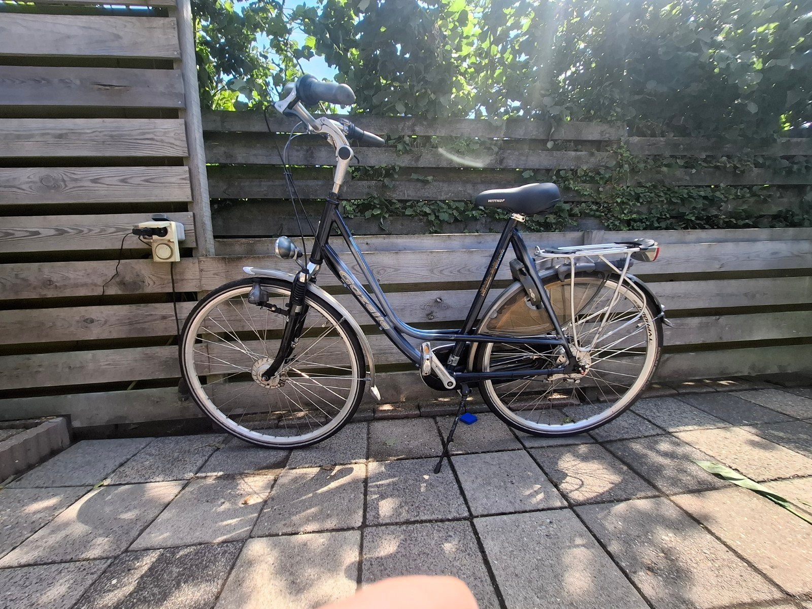 Mooie Gazelle Davos 28 inch, frame 63 cm, 8 versnellingen, Fietsen en Brommers, Fietsen | Dames | Damesfietsen, Ophalen, Gebruikt