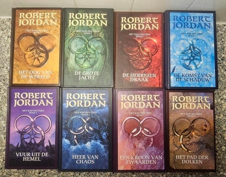 Robert Jordan - Rad des Tijds deel 1tm8 (Wheel of time), Ophalen of Verzenden, Gelezen, Robert Jordan