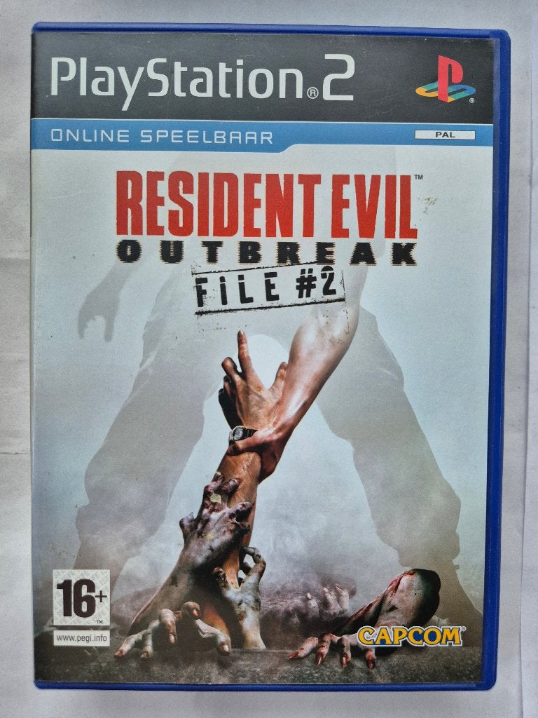 RESIDENT EVIL outbreak file 2, Gebruikt, 1 speler, Racen en Vliegen, Ophalen of Verzenden