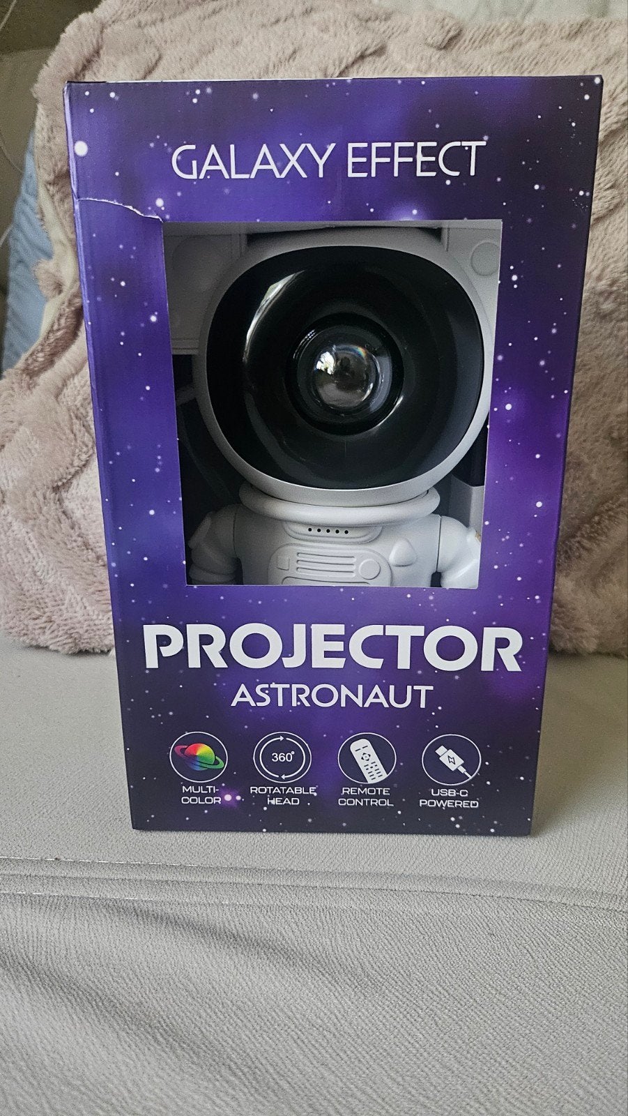 Nieuwe Astronaut Galaxy Projector met Afstandsbediening, Wit, Overige merken, Met afstandsbediening, Kunststof