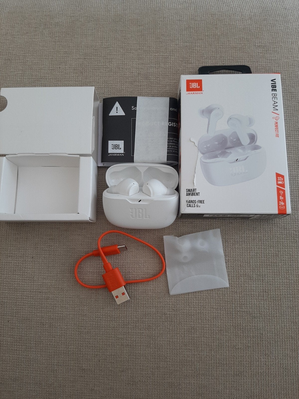 JBL Wave Beam nieuw, Ophalen of Verzenden, In-ear, JBL, Bluetooth