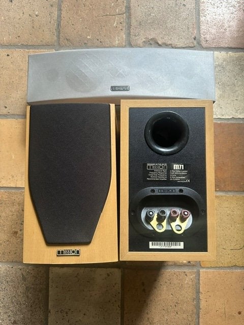 Mission speakers, Ophalen, Gebruikt, Boekenplank luidspreker, 60 tot 120 watt