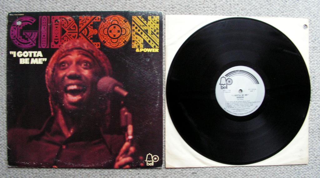 Gideon & Power – I Gotta Be Me 9 nrs LP 1972 ZGAN, Cd's en Dvd's, Inclusief binnenhoes, Ophalen of Verzenden, Zo goed als nieuw