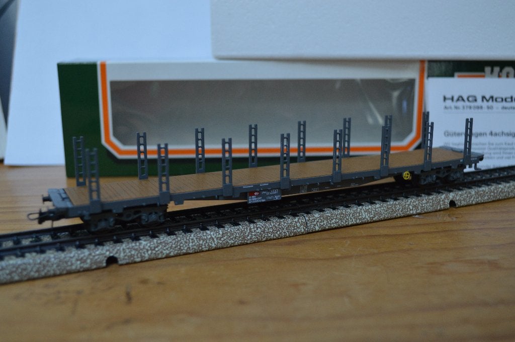 Märklin / HAG386 : volmetalen goederenwagon, Wisselstroom, Analoog, Wagon, Ophalen of Verzenden