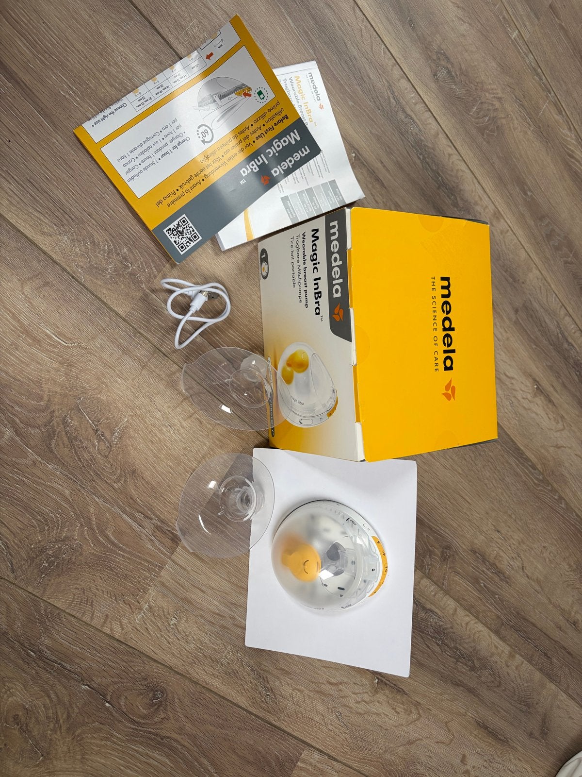 Medela Magic InBra enkele kolf met extra 18mm schild, Ophalen, Gebruikt