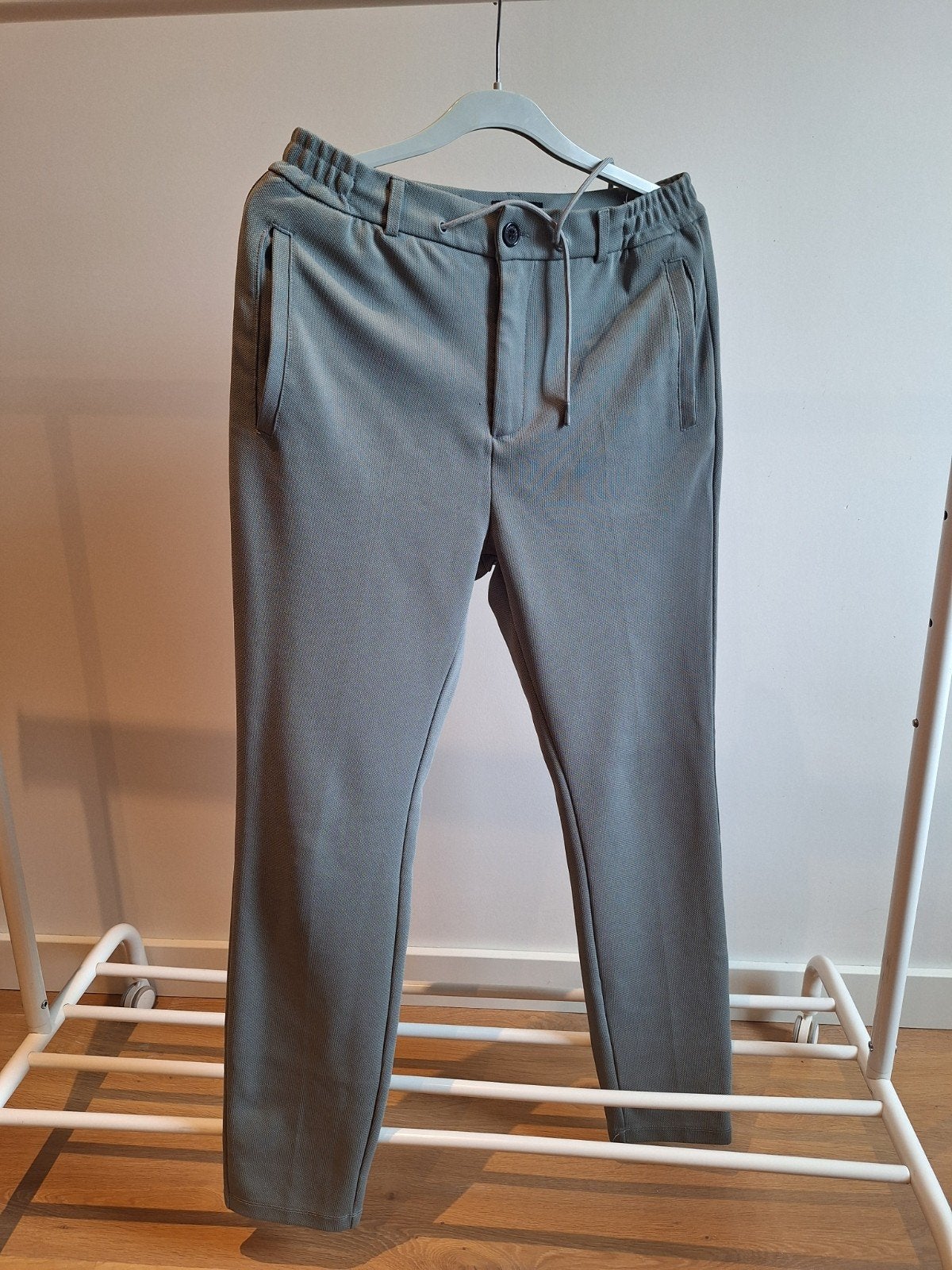 Stangata Herenbroek Maat M Zo Goed Als Nieuw Groen, Stangata, Maat 48/50 (M), Ophalen of Verzenden, Zo goed als nieuw