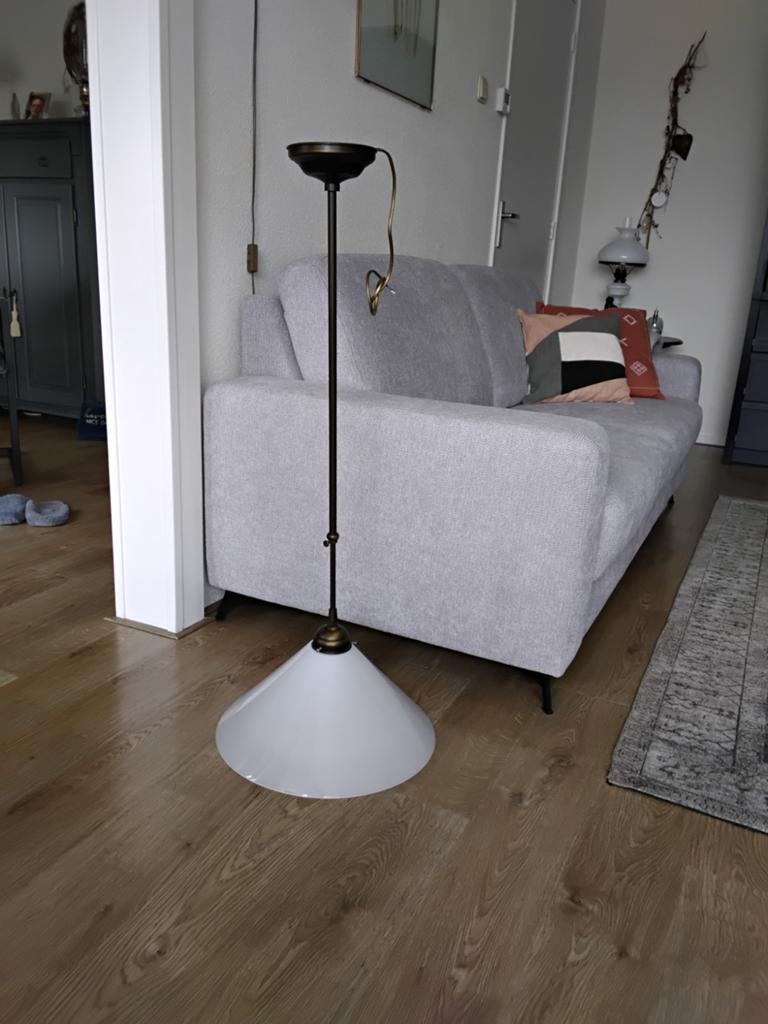 Vintage hanglamp, Huis en Inrichting, Lampen | Hanglampen, Ophalen, Minder dan 50 cm