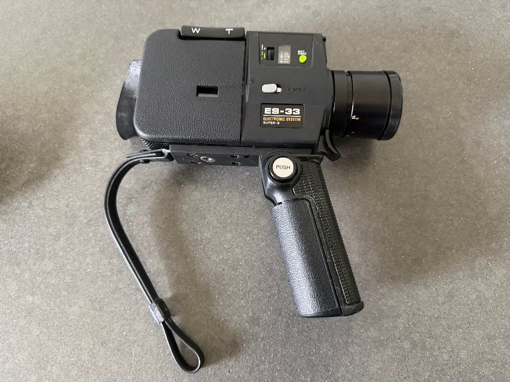 Sankyo ES-33 super 8 filmcamera met originele draagtas, Ophalen of Verzenden, 1960 tot 1980, Filmcamera