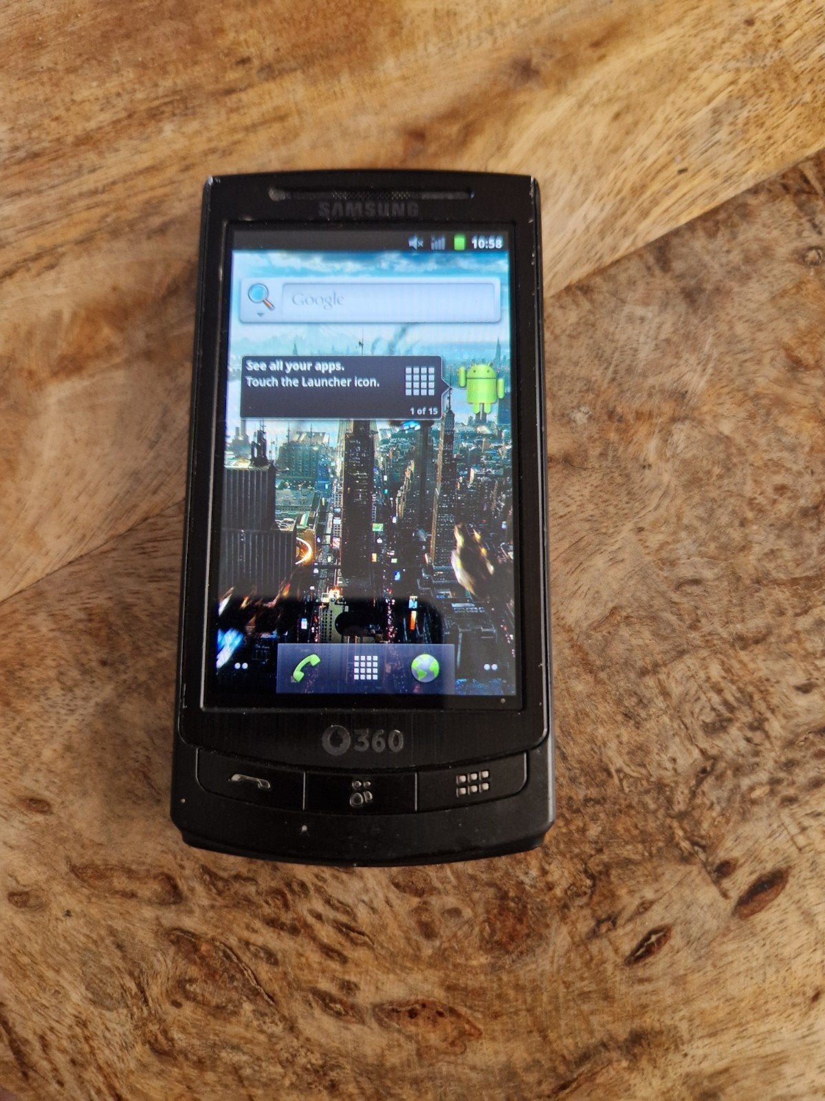 Samsung Vodafone 360 H1 Android telefoon, Gebruikt, 3 tot 6 megapixel, Ophalen of Verzenden, Klassiek of Candybar