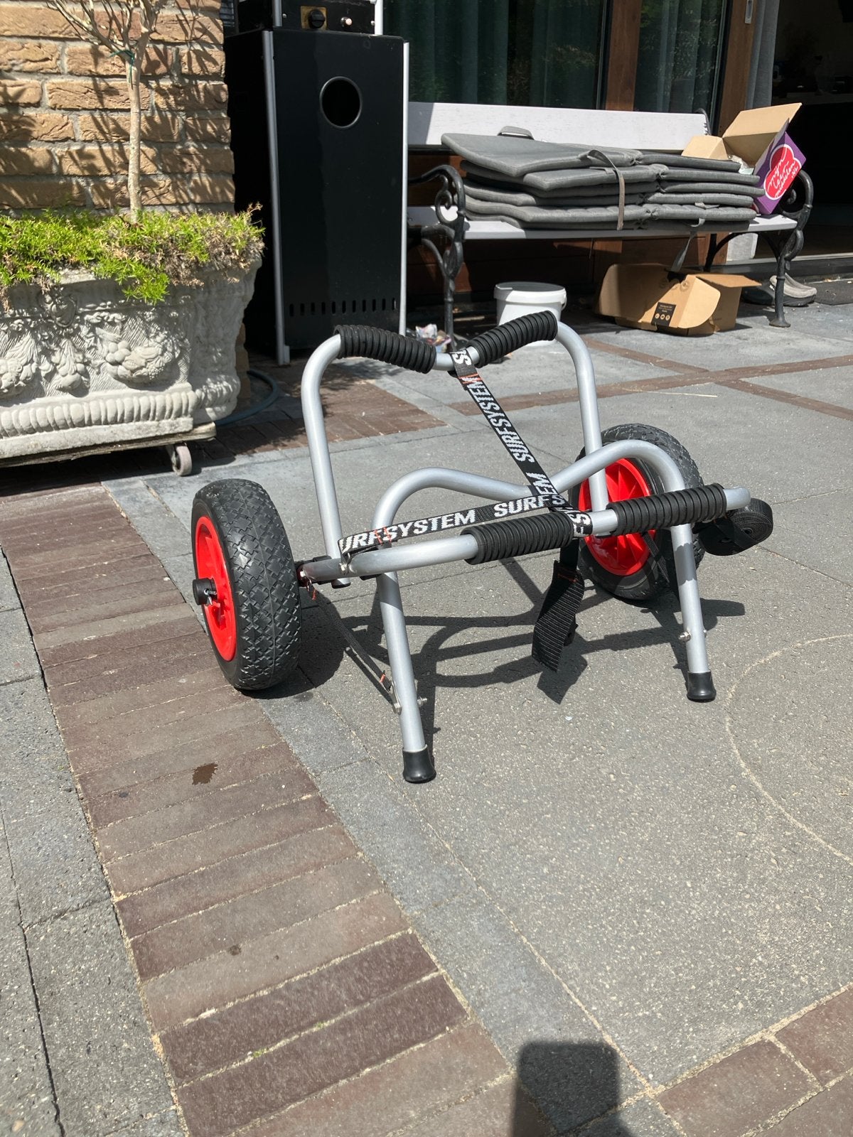 Surf System Surfplank Trolley - Handig Transport, Ophalen of Verzenden, Zo goed als nieuw, Overige typen