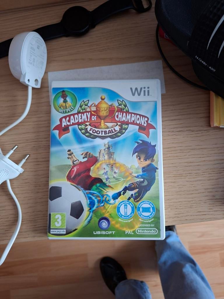 Wii spel: Academy of Champions Football, Spelcomputers en Games, Gebruikt, 2 spelers, Eén computer, Ophalen of Verzenden