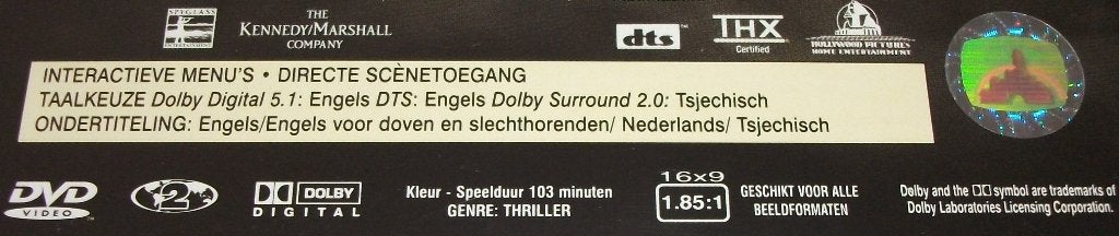 Dvd *** SIXTH SENSE *** 2-Disc Set DeLuxe Edition, Engels, Vanaf 16 jaar, Nederlands, Ophalen of Verzenden