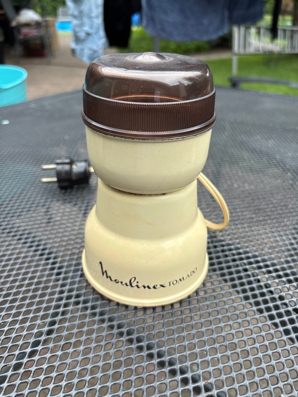 Vintage Moulinex Tomado Koffiemolen/Kruidenmolen, Ophalen, Gebruikt