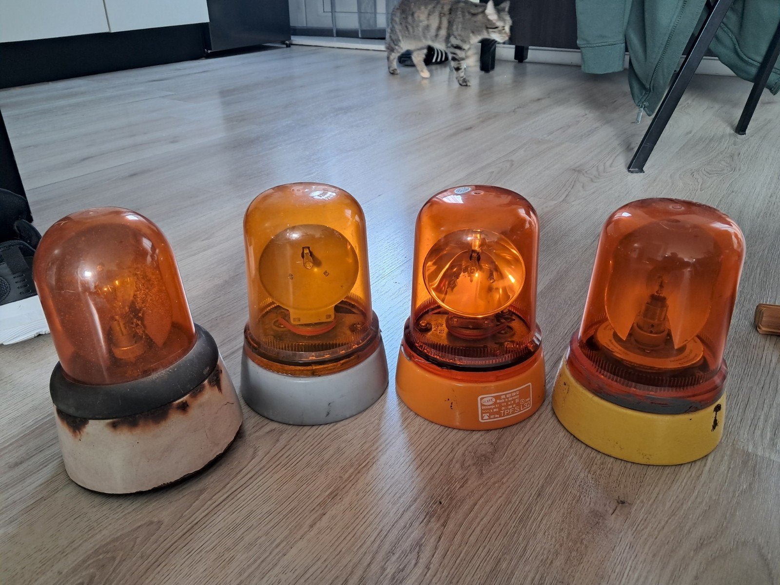 duitse "hella" zwaailampen, oa. voor scania truck, Ophalen of Verzenden, Nieuw, Scania, Verlichting