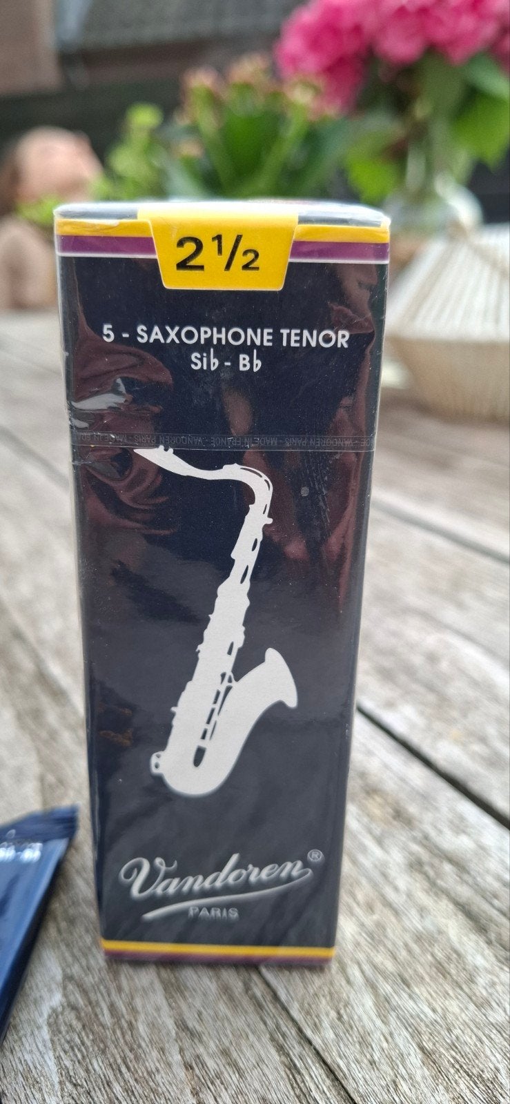 Vandoren Tenor Saxofoon Rietjes 2.5 (5 stuks), Muziek en Instrumenten, Blaasinstrumenten | Saxofoons, Ophalen of Verzenden, Nieuw