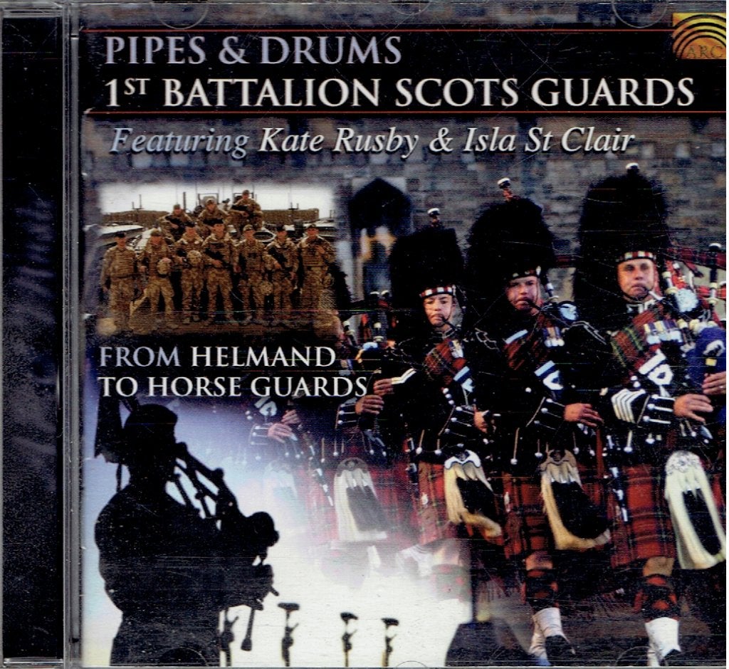 Hafabra - Pipes & Drums 1st Battalion Scots Guards CD, Wereldmuziek, Ophalen of Verzenden, Zo goed als nieuw, Inclusief boekje