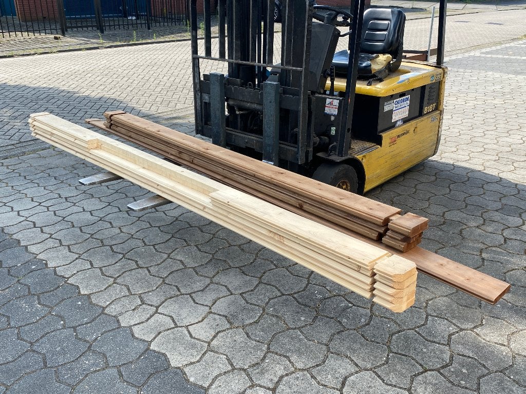 Diverse blokhutprofielen, Ophalen, Nieuw, 250 cm of meer, Planken