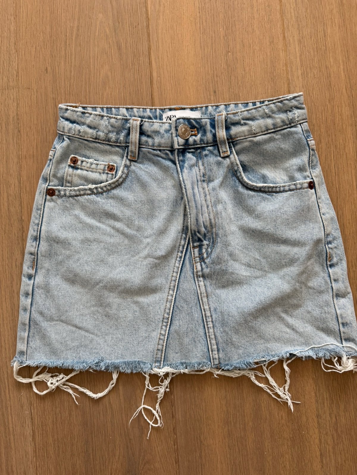 Zara soijkerrokje lichtblauw mt XS, Kleding | Dames, Blauw, Ophalen of Verzenden, Zo goed als nieuw, Maat 34 (XS) of kleiner