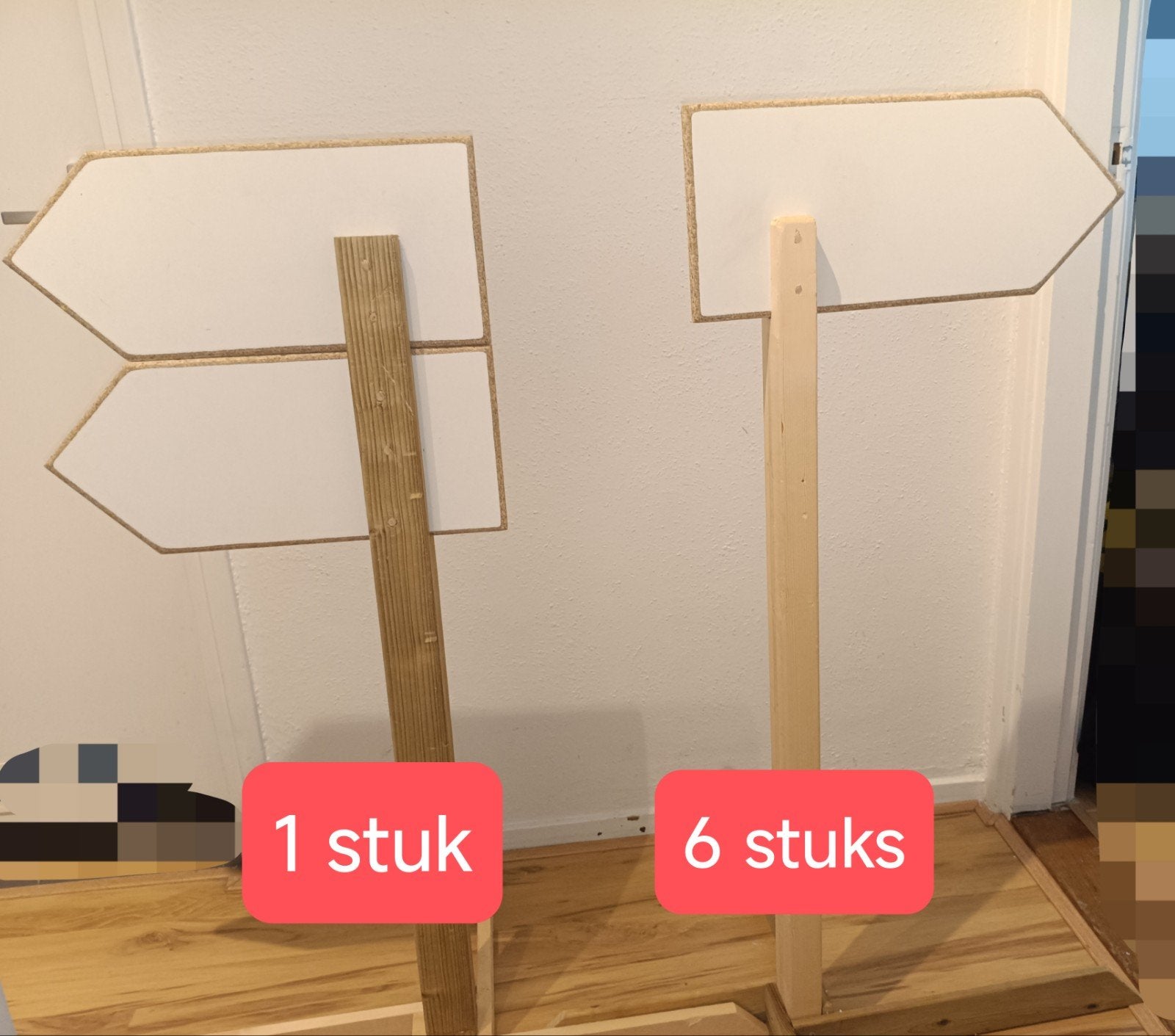 Evenementen borden, Ophalen, Zo goed als nieuw, Versiering, Geboorte of Huwelijk