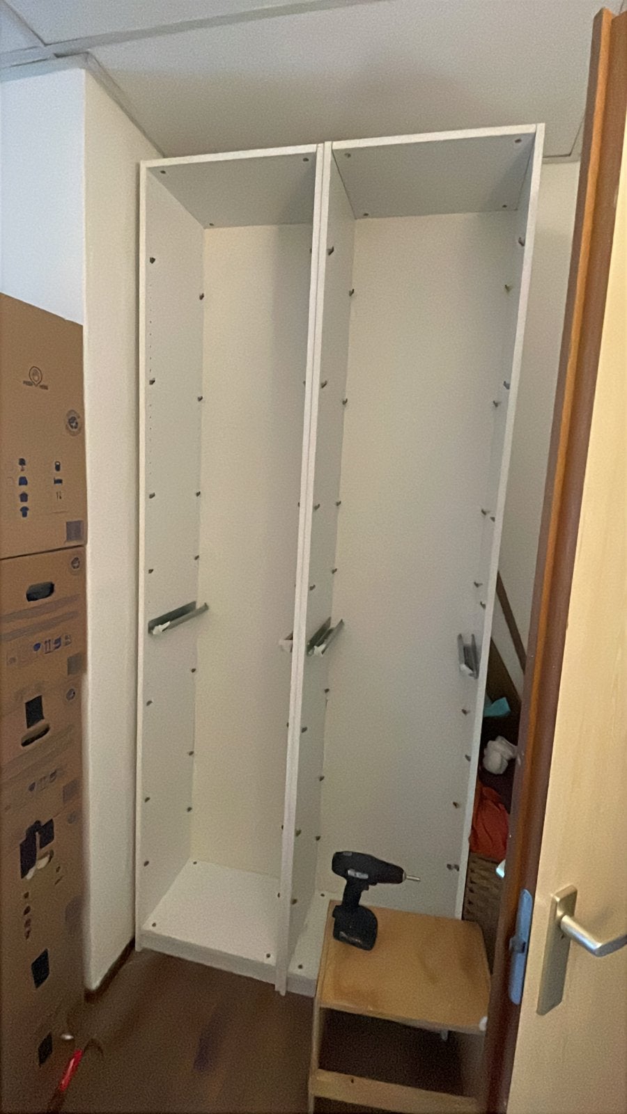 Ikea 2x Pax kast, 4x lades, 14x planken, Ophalen, Met plank(en), 200 cm of meer, 50 tot 100 cm