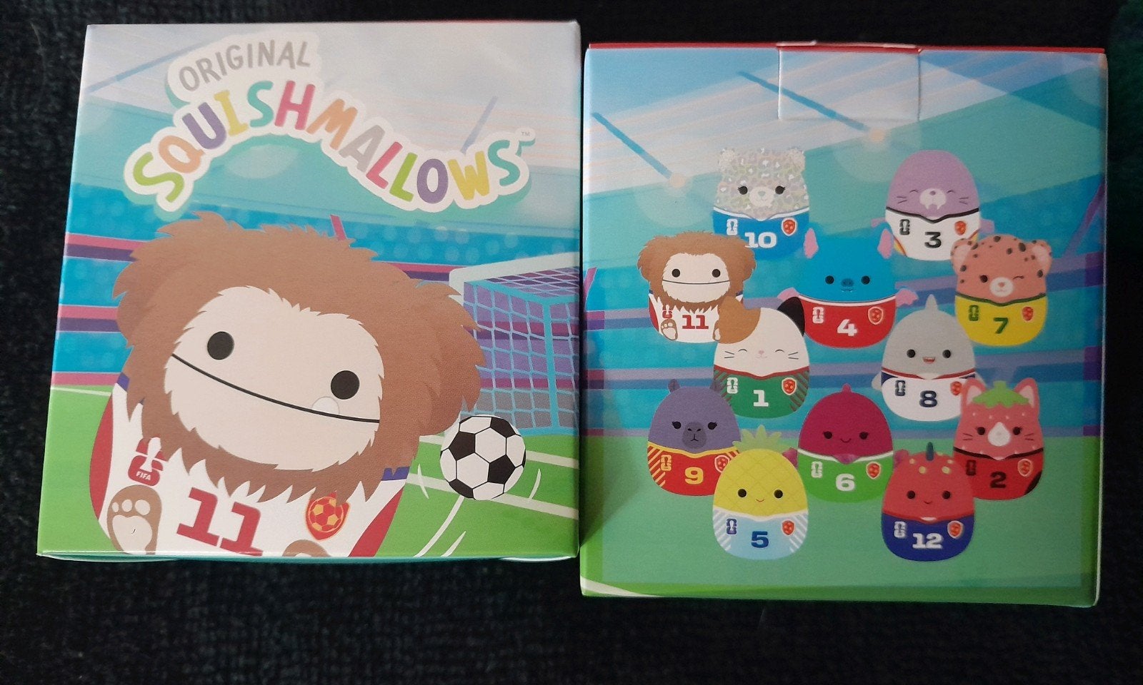 Squishmallows Original Voetbal nr 11 mcdonalds happy meal, Met doos, Overige karakters, Overige typen, Nieuw