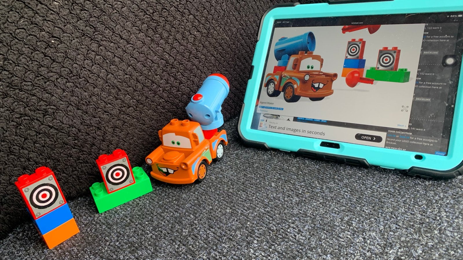 Lego Duplo Cars Agent Mater 5817-1, Gebruikt, Overige thema's, Ophalen of Verzenden, Compleet