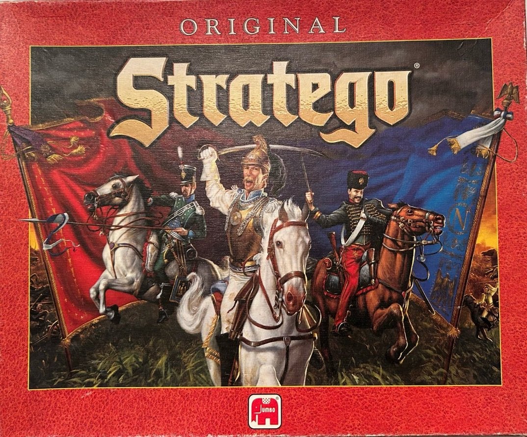 Stratego Original - Jumbo - Zéér Nette Conditie & Compleet!, Een of twee spelers, Ophalen, Zo goed als nieuw