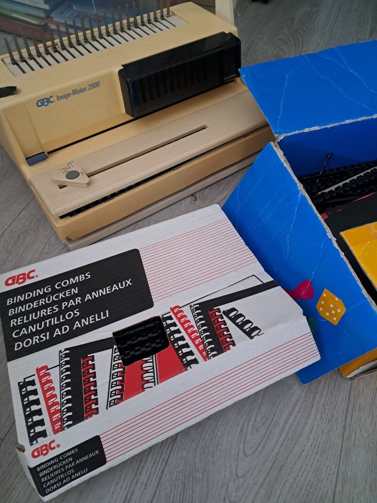 GBC Image-Maker 2000 bindmachine met bindruggen, Ophalen, Gebruikt