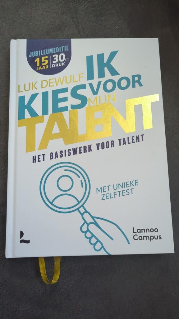 Ik Kies Voor Mijn Talent - Luk Dewulf (Jubileumeditie), Ophalen of Verzenden, Zo goed als nieuw, Luk Dewulf