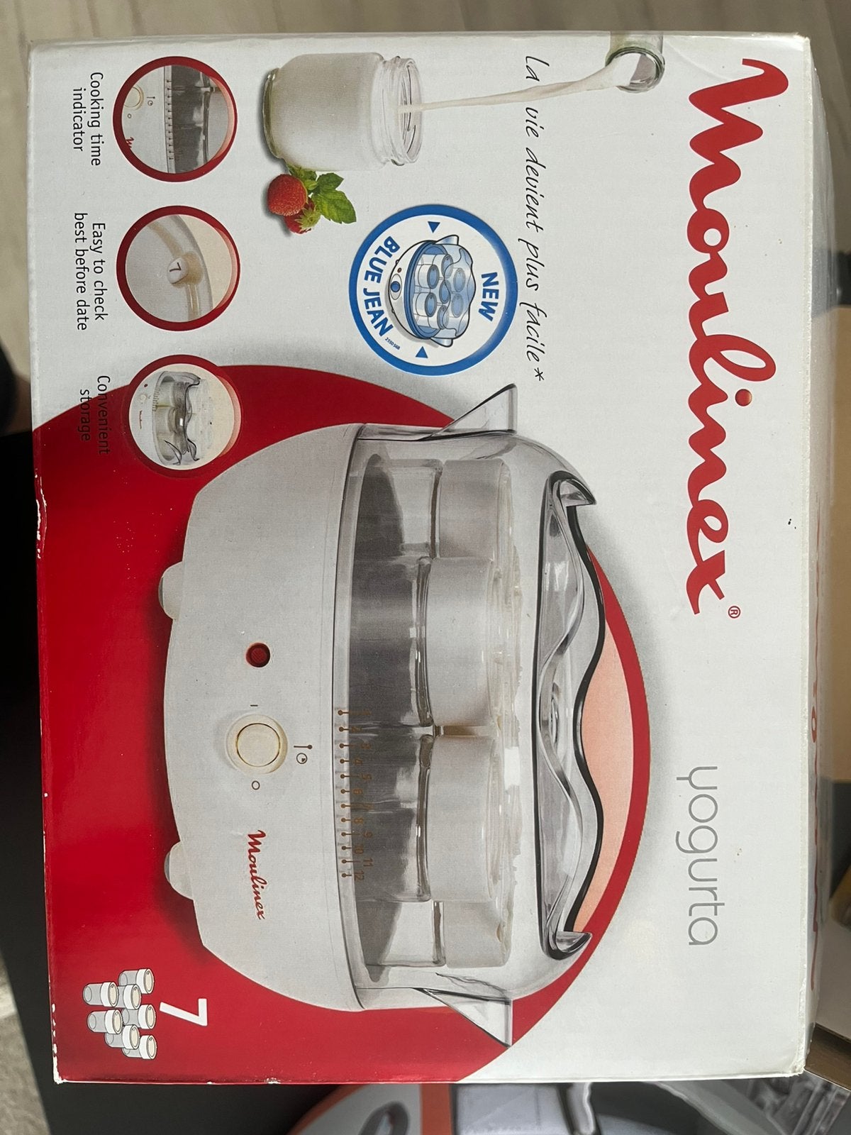 Moulinex joghurt machine, Ophalen of Verzenden, Zo goed als nieuw