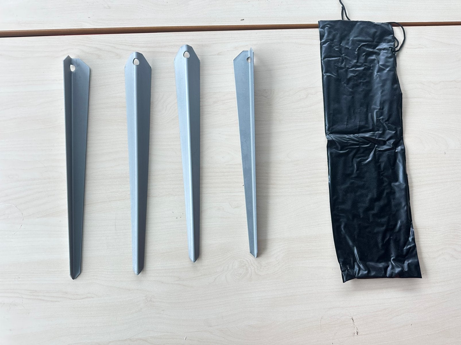 THULE RVS Haringen 40cm voor storm- en spanbanden, Ophalen of Verzenden, Nieuw