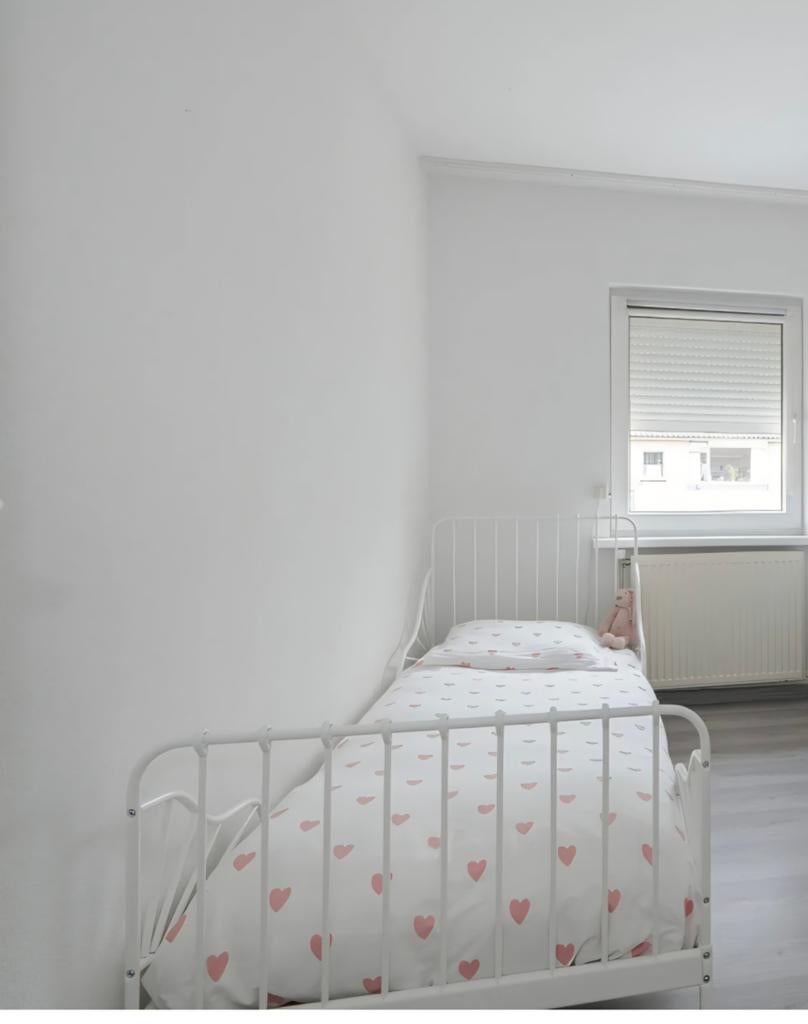 MINNEN 80x200 Bed Ikea, Huis en Inrichting, Slaapkamer | Bedden, Ophalen, Eenpersoons, Wit, Nieuw